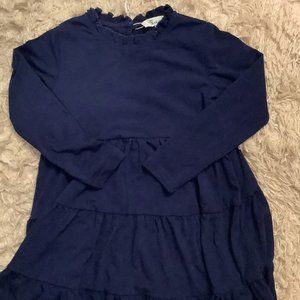 NWT Maacie Navy Girl's Long Sleeve Dress Size:  6